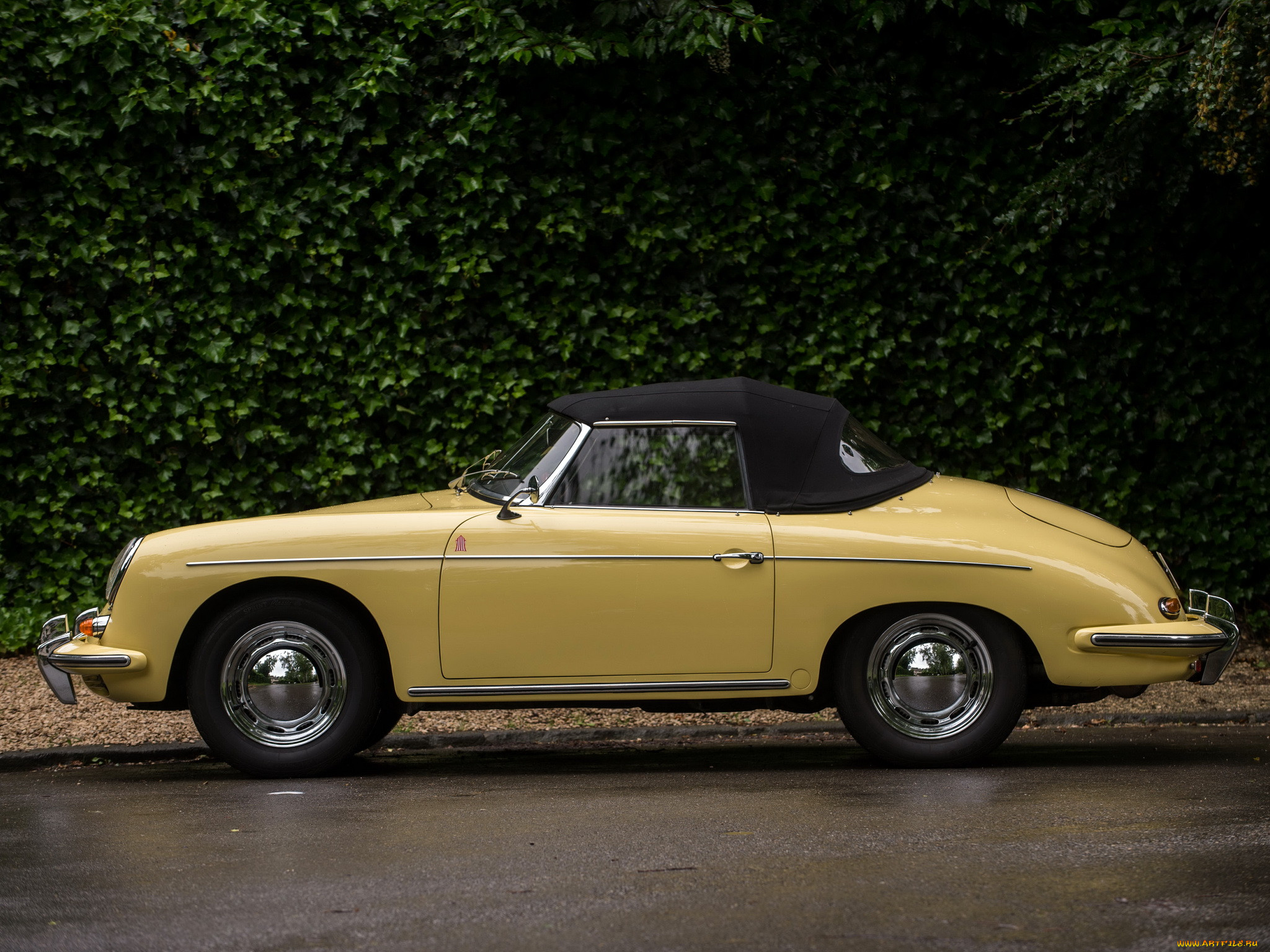 , porsche, 356b, drauz, roadster, 1600